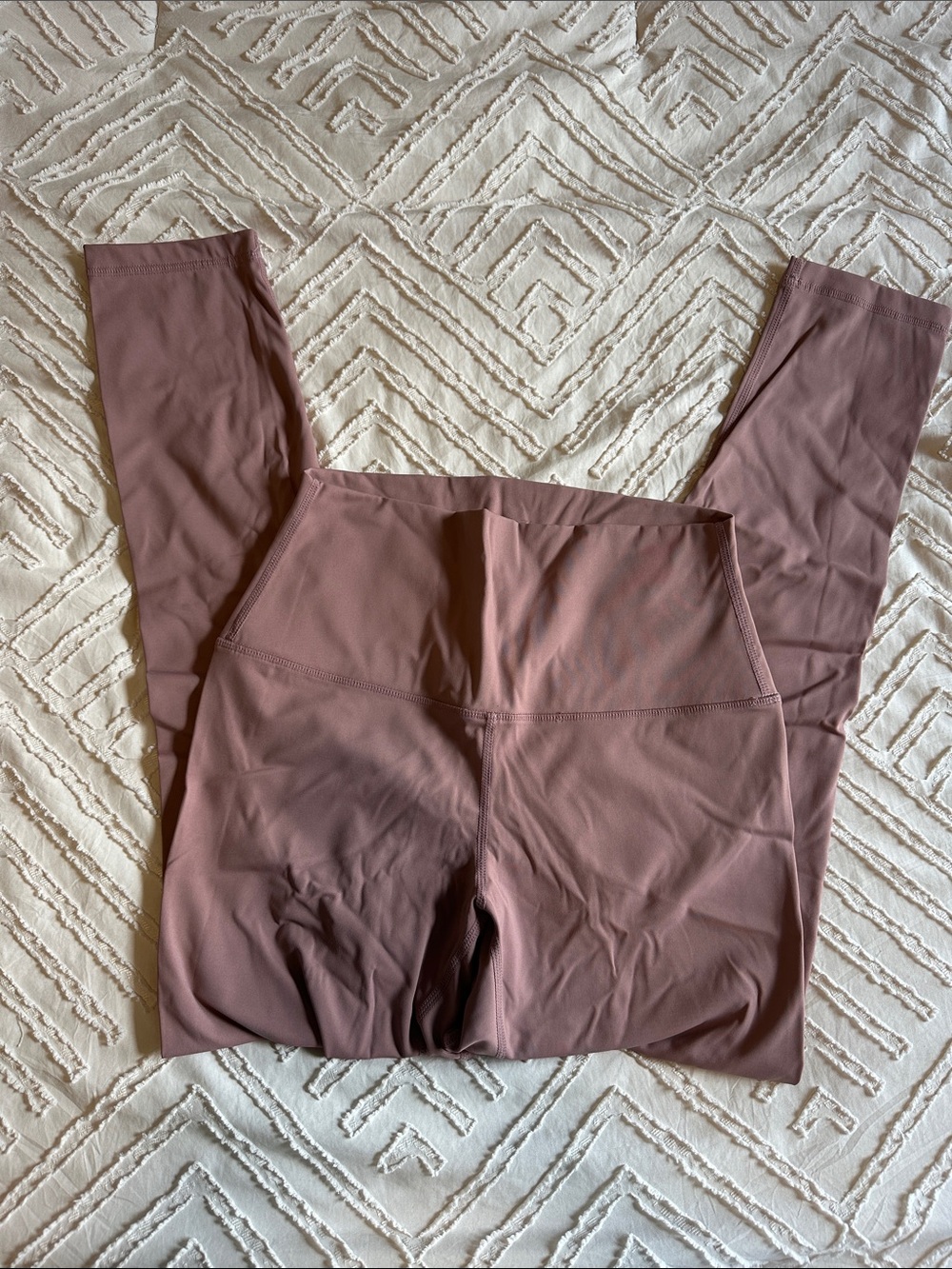 High-Waist Mauve Leggings